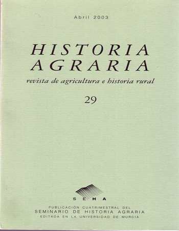 Historia Agraria